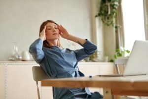 Headache through bacterial fever