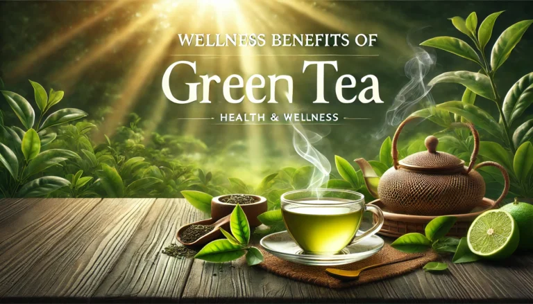 Wellness benefits of green tea